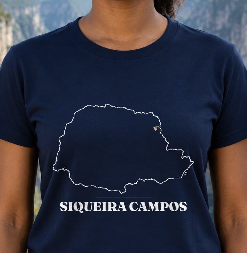Camiseta Traço de Siqueira Campos