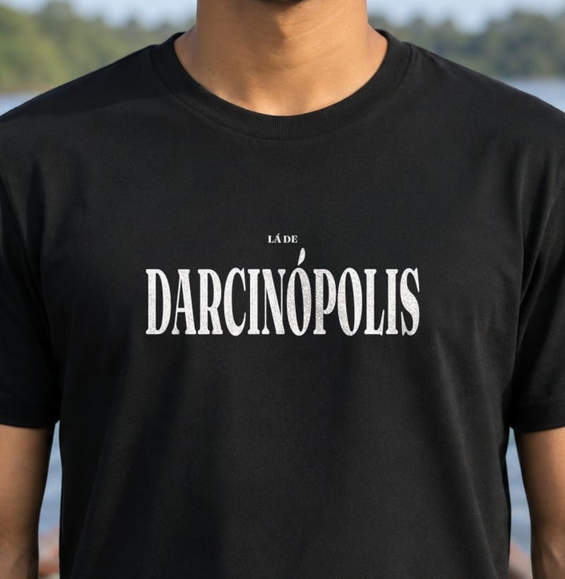 Camiseta Tipografia de Darcinópolis