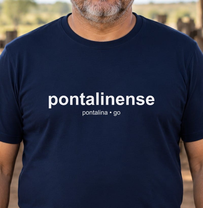 Camiseta Gentílico de Pontalina