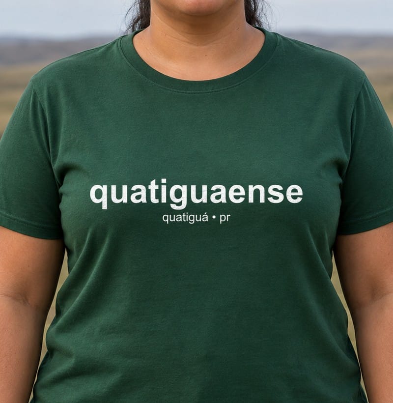 Camiseta Gentílico de Quatiguá