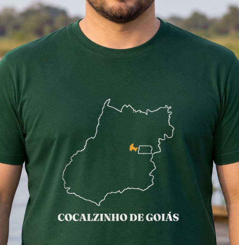 Camiseta Traço de Cocalzinho de Goiás