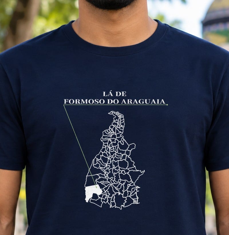 Camiseta Ponto de Origem de Formoso do Araguaia