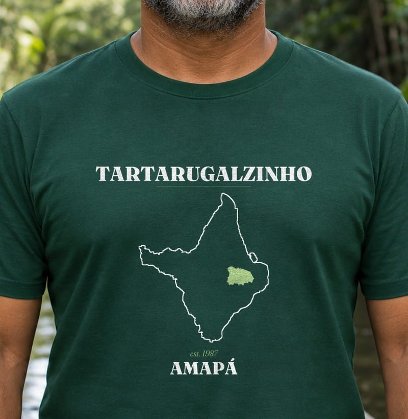 Camiseta Legado de Tartarugalzinho
