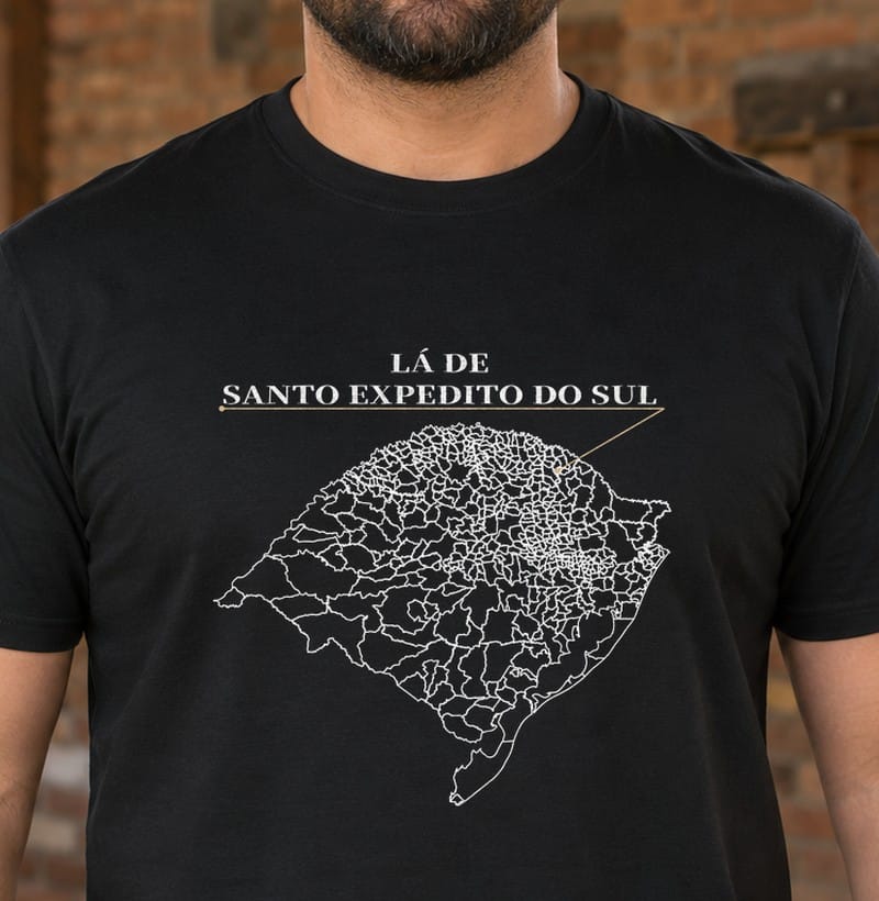 Camiseta Ponto de Origem de Santo Expedito do Sul