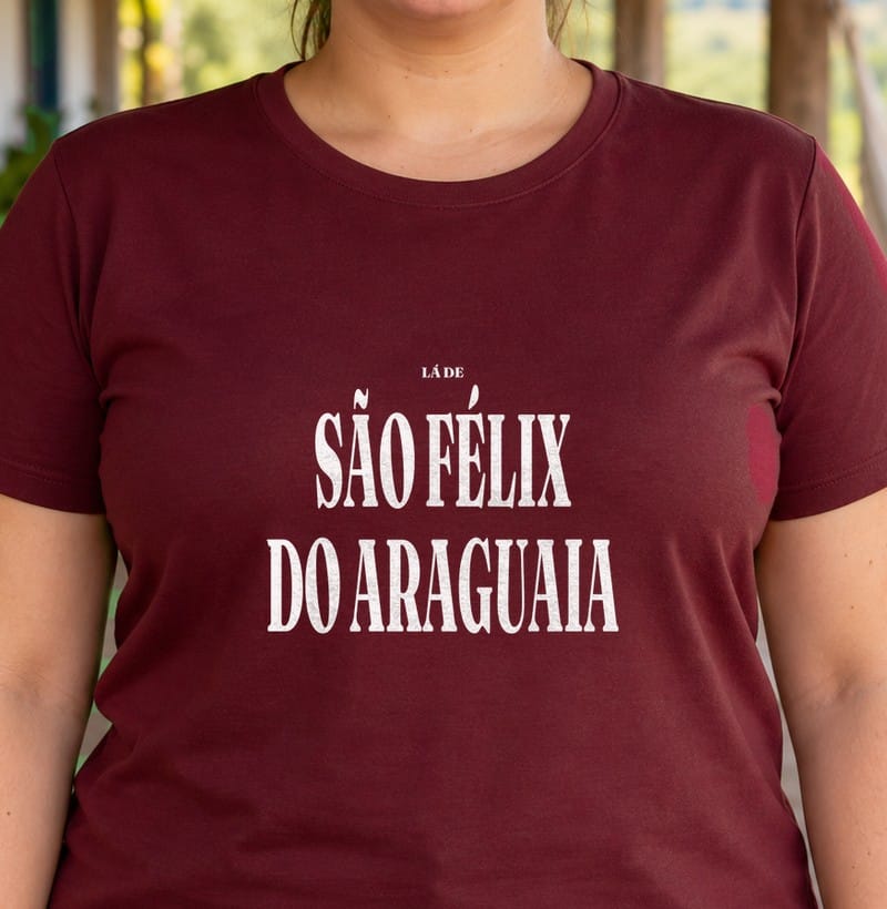 Camiseta Tipografia de São Félix do Araguaia