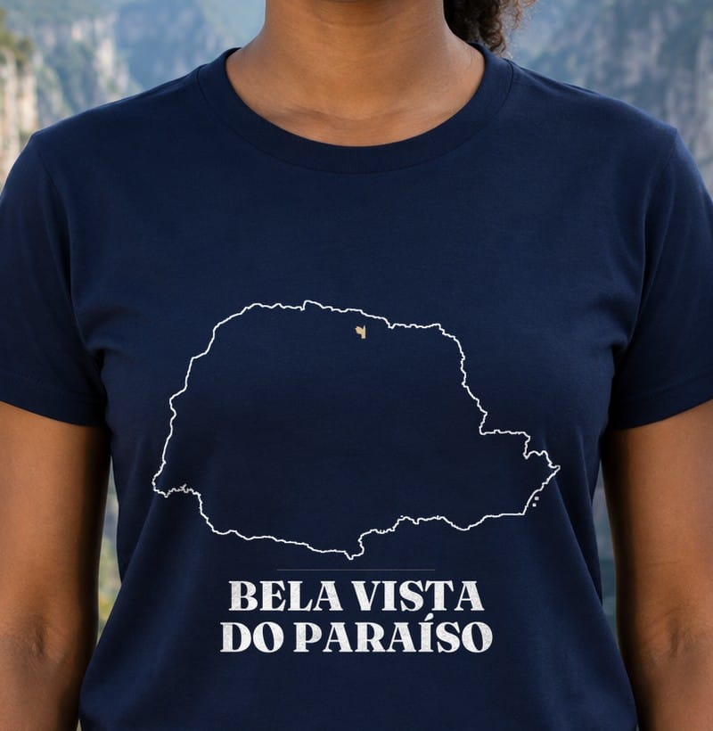 Camiseta Traço de Bela Vista do Paraíso