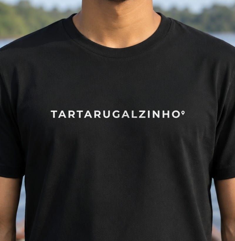 Camiseta Pin de Tartarugalzinho