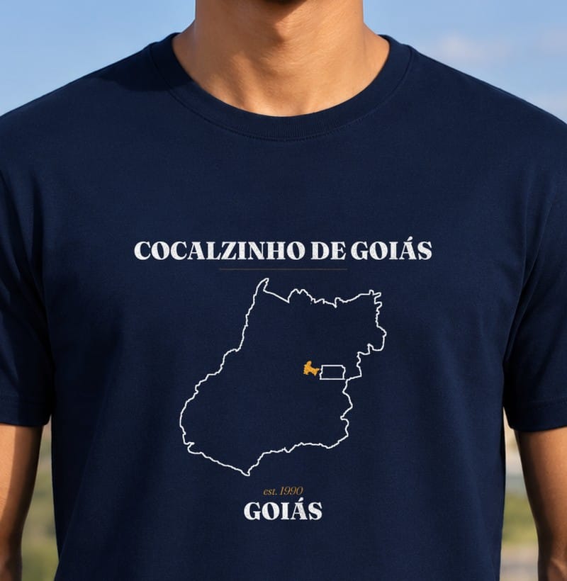 Camiseta Legado de Cocalzinho de Goiás