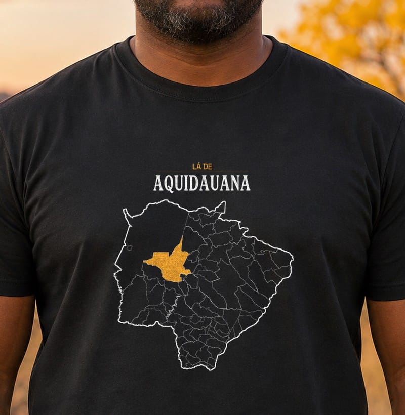 Camiseta Território de Aquidauana