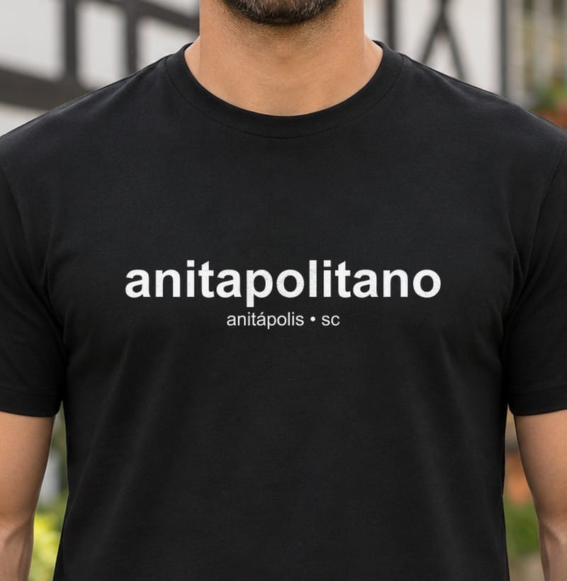 Camiseta Gentílico de Anitápolis