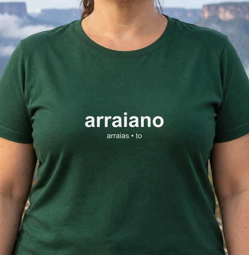Camiseta Gentílico de Arraias