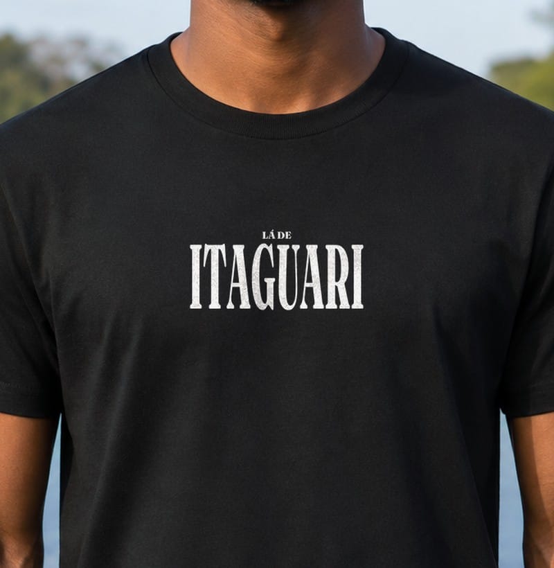 Camiseta Tipografia de Itaguari
