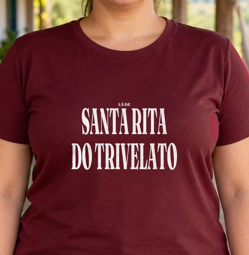 Camiseta Tipografia de Santa Rita do Trivelato