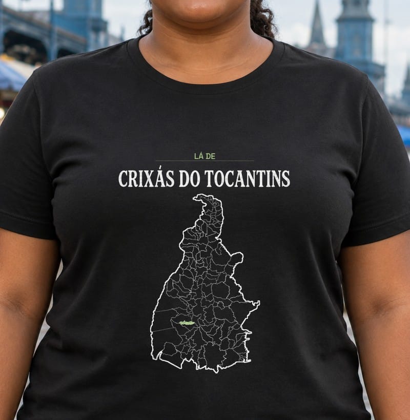 Camiseta Território de Crixás do Tocantins