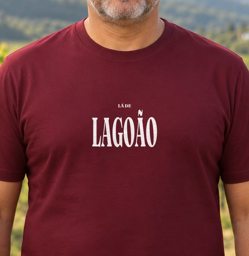 Camiseta Tipografia de Lagoão