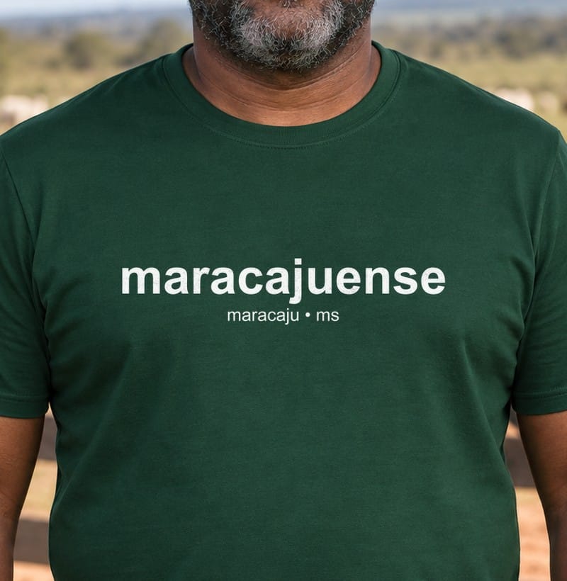 Camiseta Gentílico de Maracaju