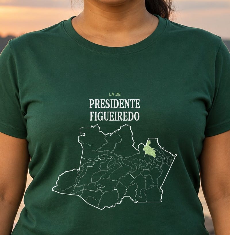 Camiseta Território de Presidente Figueiredo