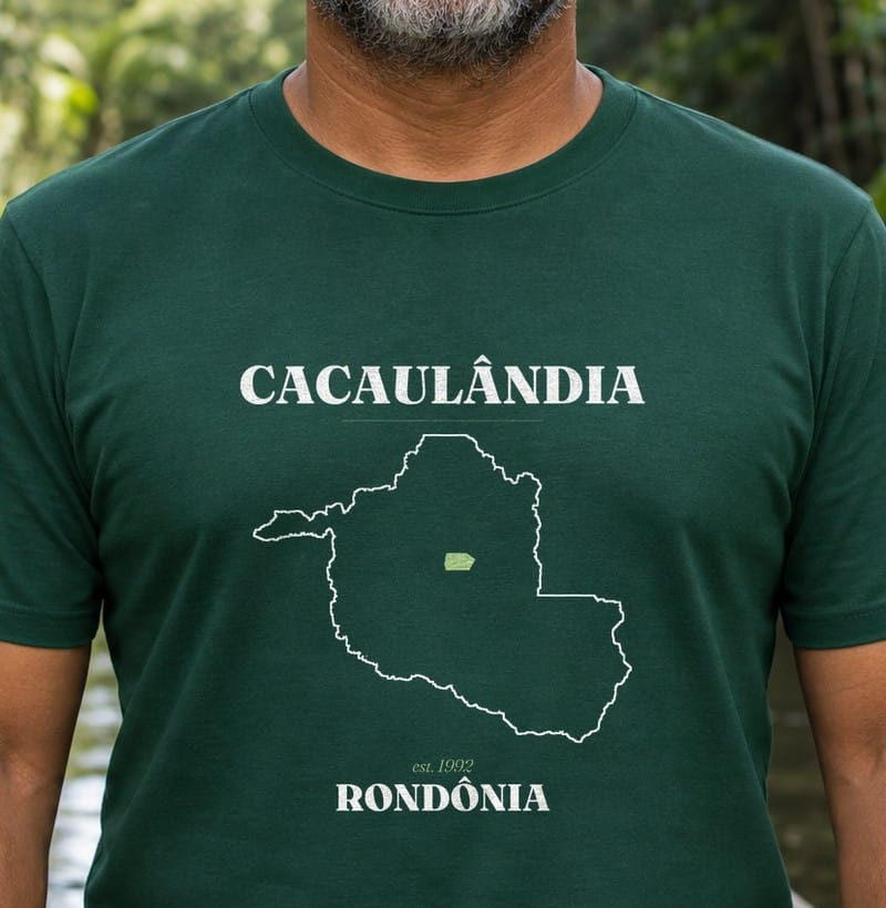 Camiseta Legado de Cacaulândia