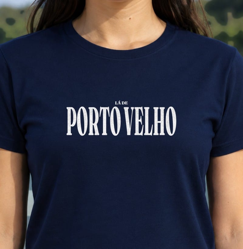 Camiseta Tipografia de Porto Velho