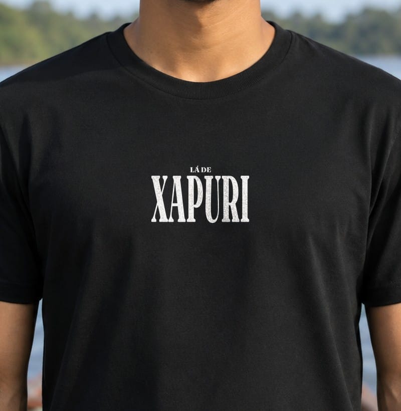 Camiseta Tipografia de Xapuri