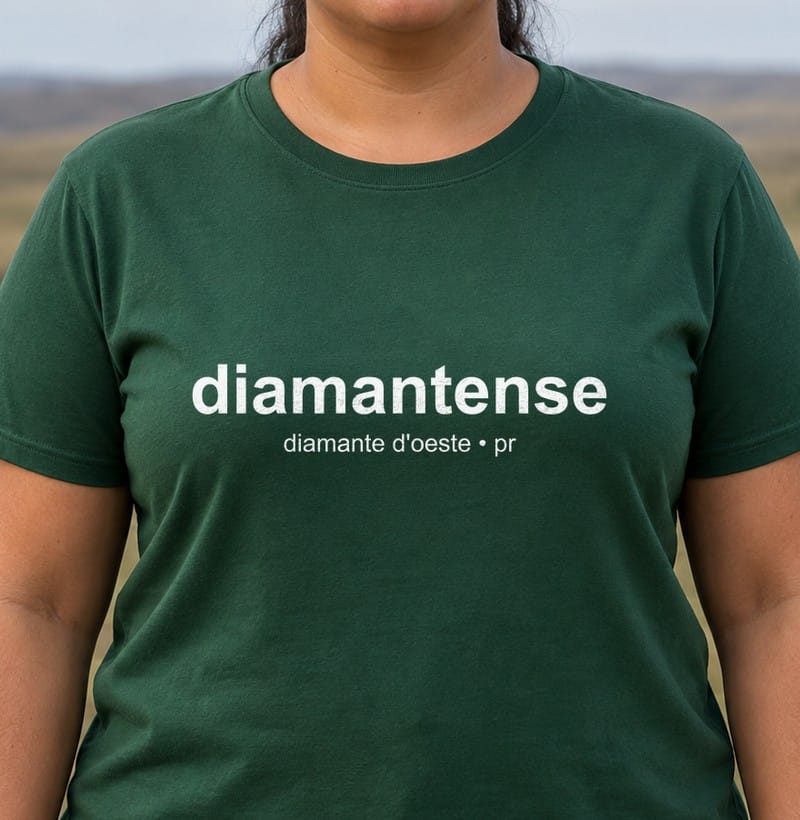 Camiseta Gentílico de Diamante D'Oeste
