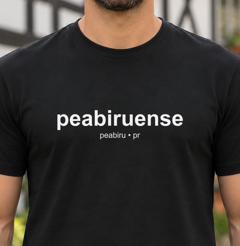 Camiseta Gentílico de Peabiru