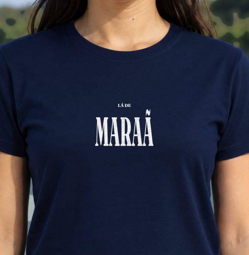 Camiseta Tipografia de Maraã