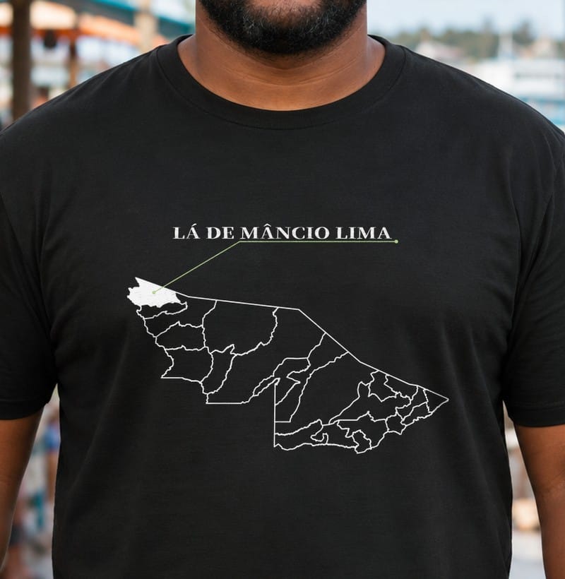 Camiseta Ponto de Origem de Mâncio Lima