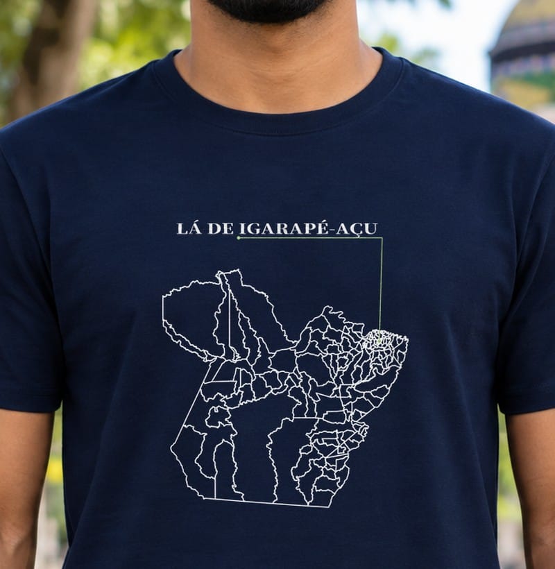 Camiseta Ponto de Origem de Igarapé-Açu