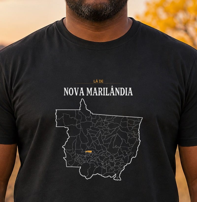 Camiseta Território de Nova Marilândia