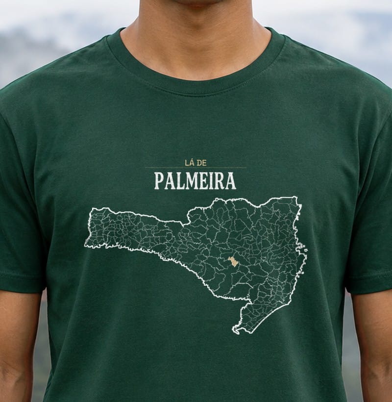 Camiseta Território de Palmeira