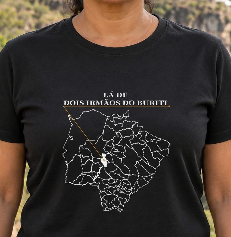 Camiseta Ponto de Origem de Dois Irmãos do Buriti