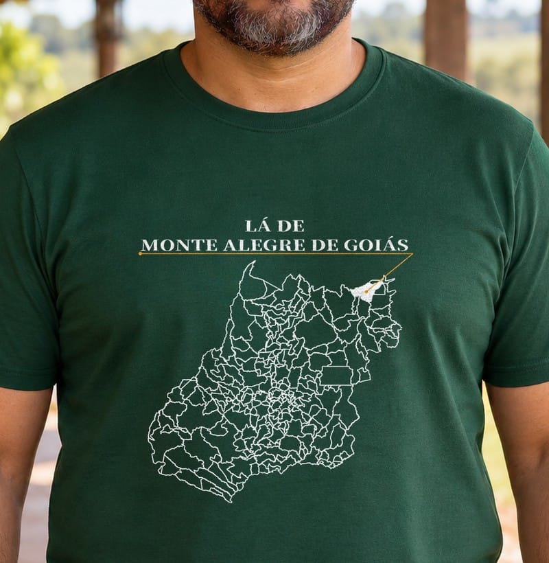 Camiseta Ponto de Origem de Monte Alegre de Goiás
