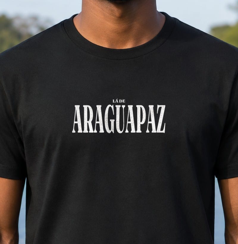 Camiseta Tipografia de Araguapaz