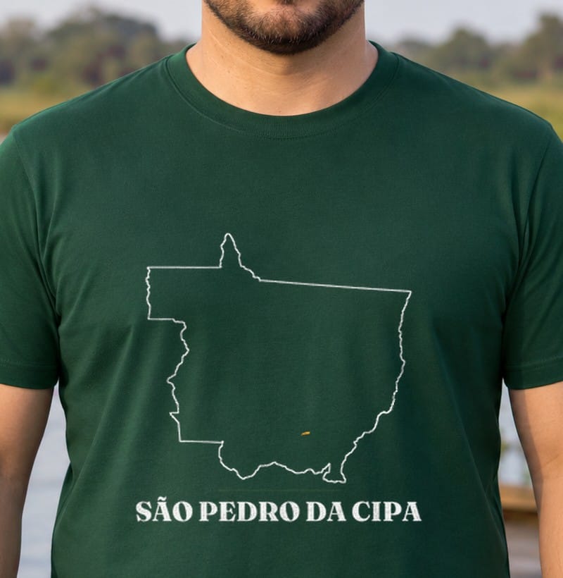 Camiseta Traço de São Pedro da Cipa