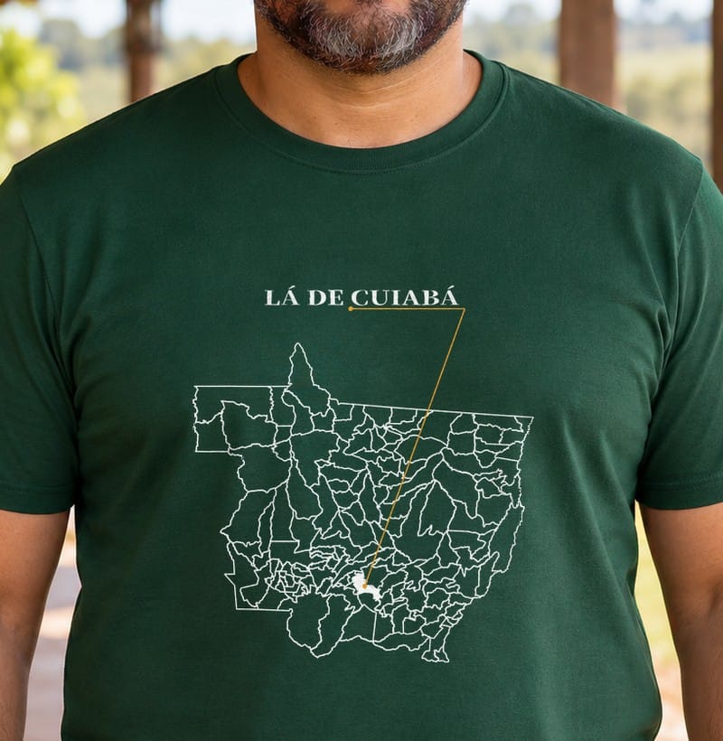 Camiseta Ponto de Origem de Cuiabá
