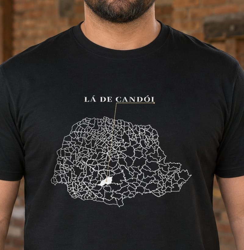 Camiseta Ponto de Origem de Candói