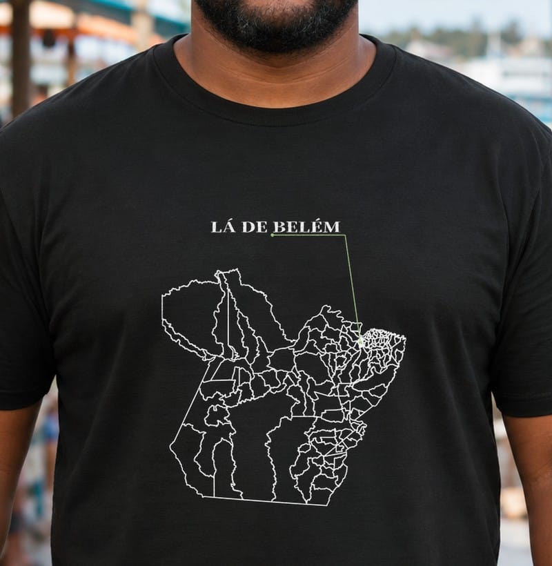 Camiseta Ponto de Origem de Belém