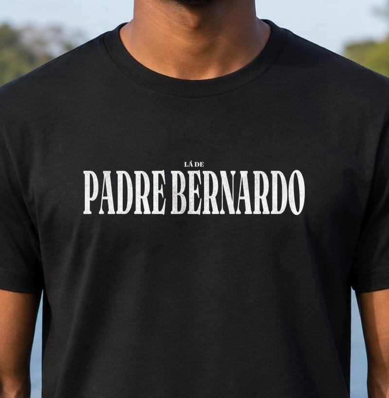 Camiseta Tipografia de Padre Bernardo