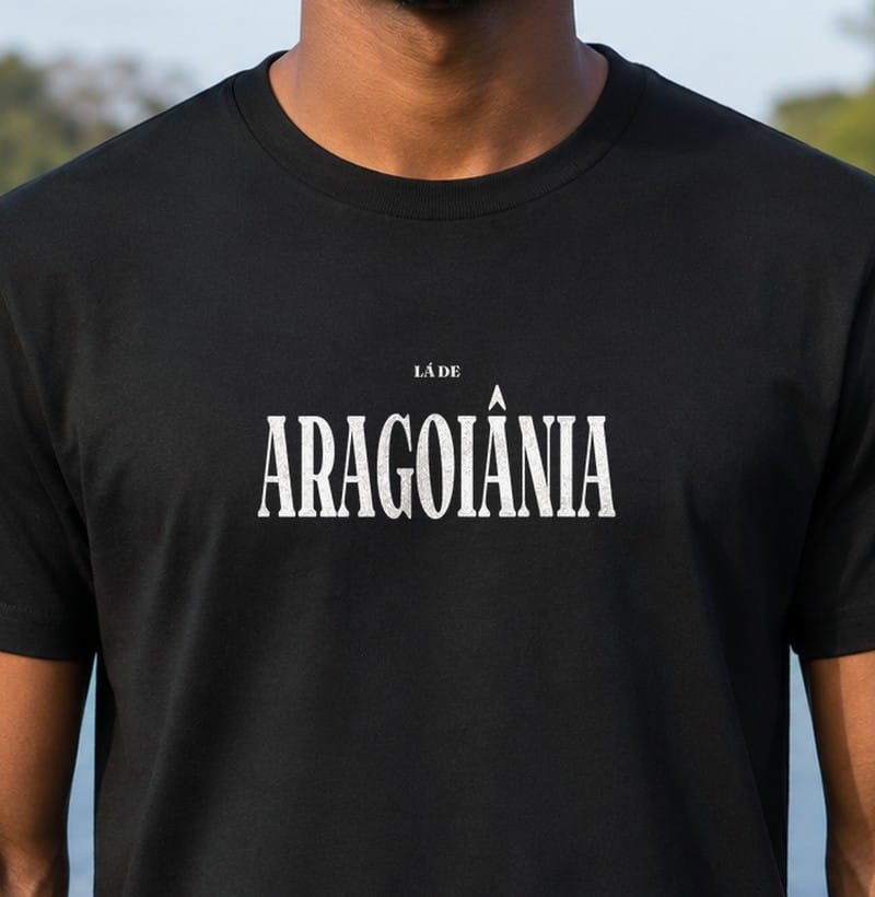 Camiseta Tipografia de Aragoiânia
