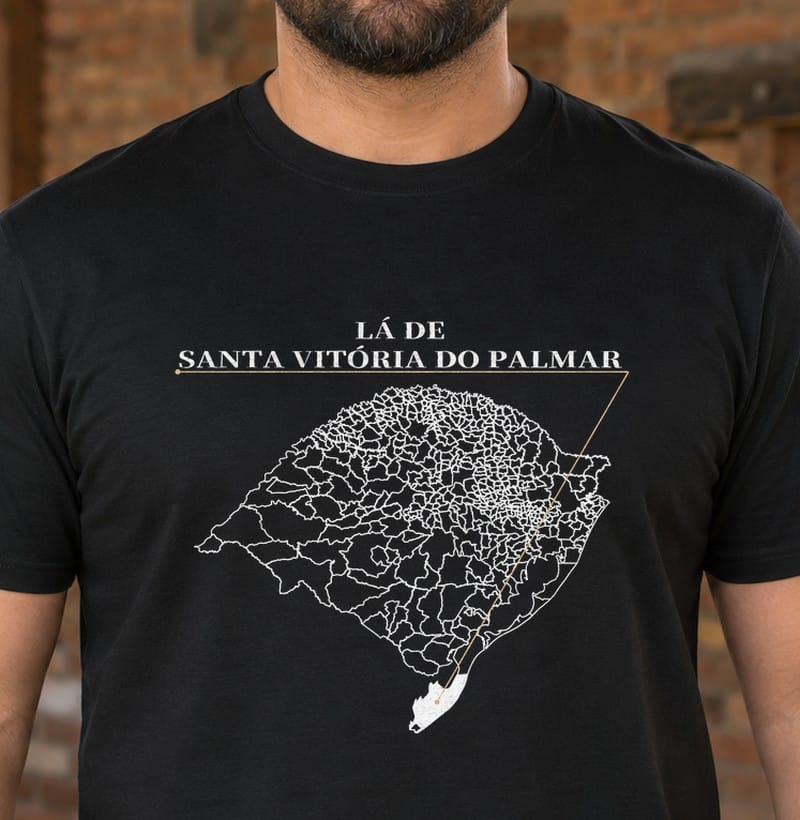 Camiseta Ponto de Origem de Santa Vitória do Palmar