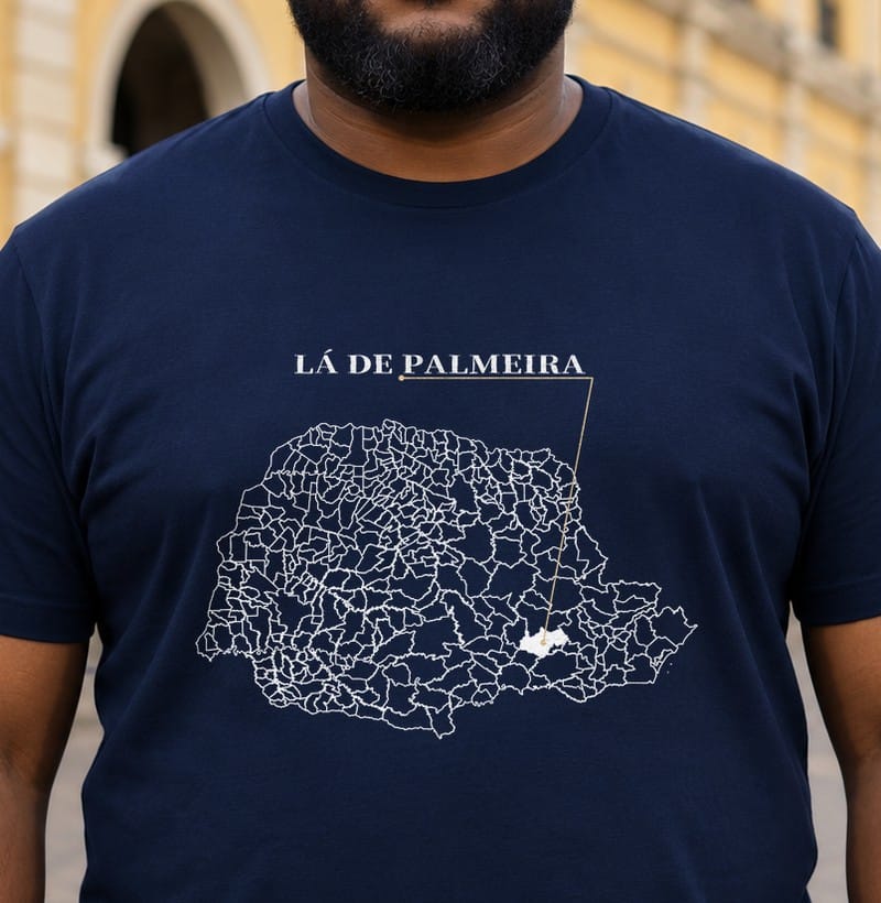 Camiseta Ponto de Origem de Palmeira