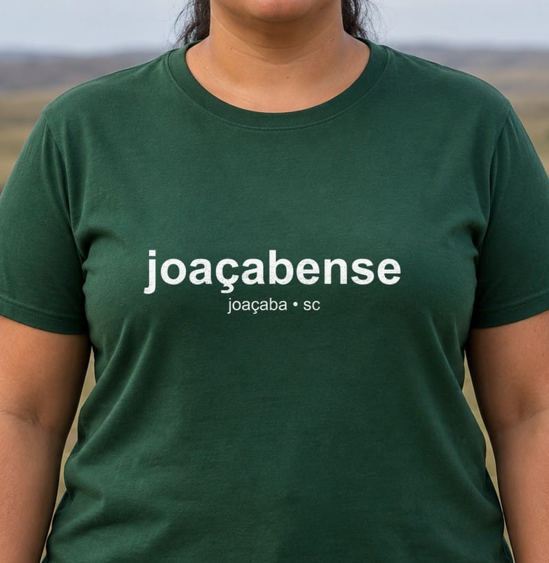 Camiseta Gentílico de Joaçaba