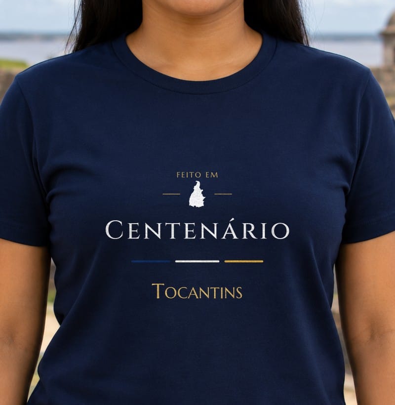 Camiseta Feito em de Centenário