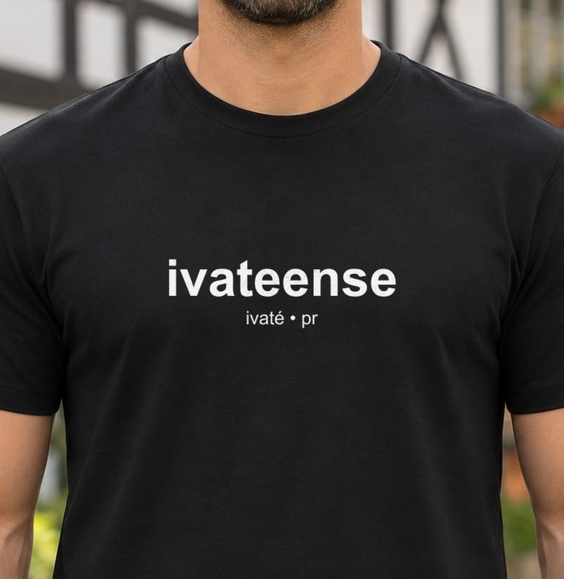 Camiseta Gentílico de Ivaté