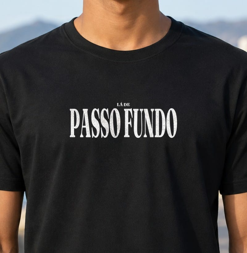 Camiseta Tipografia de Passo Fundo