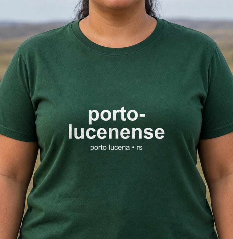 Camiseta Gentílico de Porto Lucena