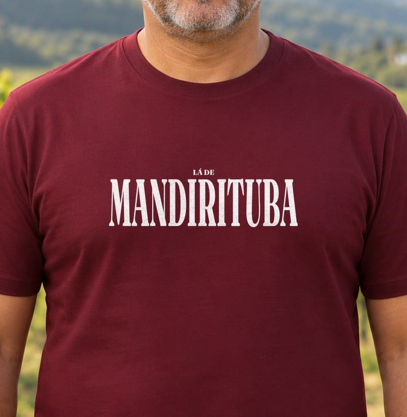 Camiseta Tipografia de Mandirituba