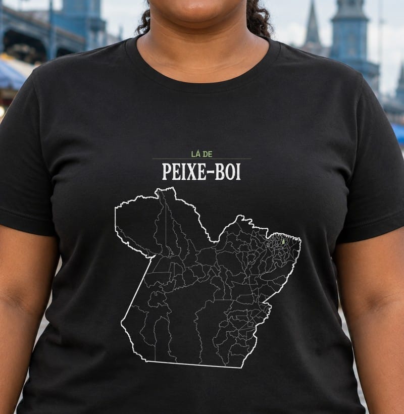 Camiseta Território de Peixe-Boi