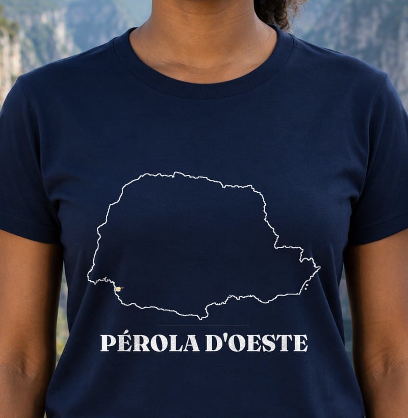 Camiseta Traço de Pérola d'Oeste